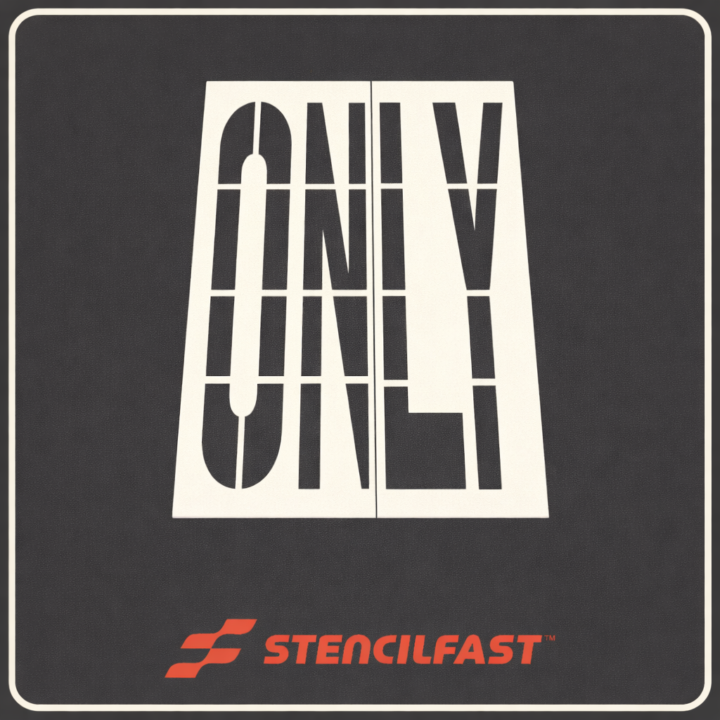 Walmart 96" ONLY Stencil