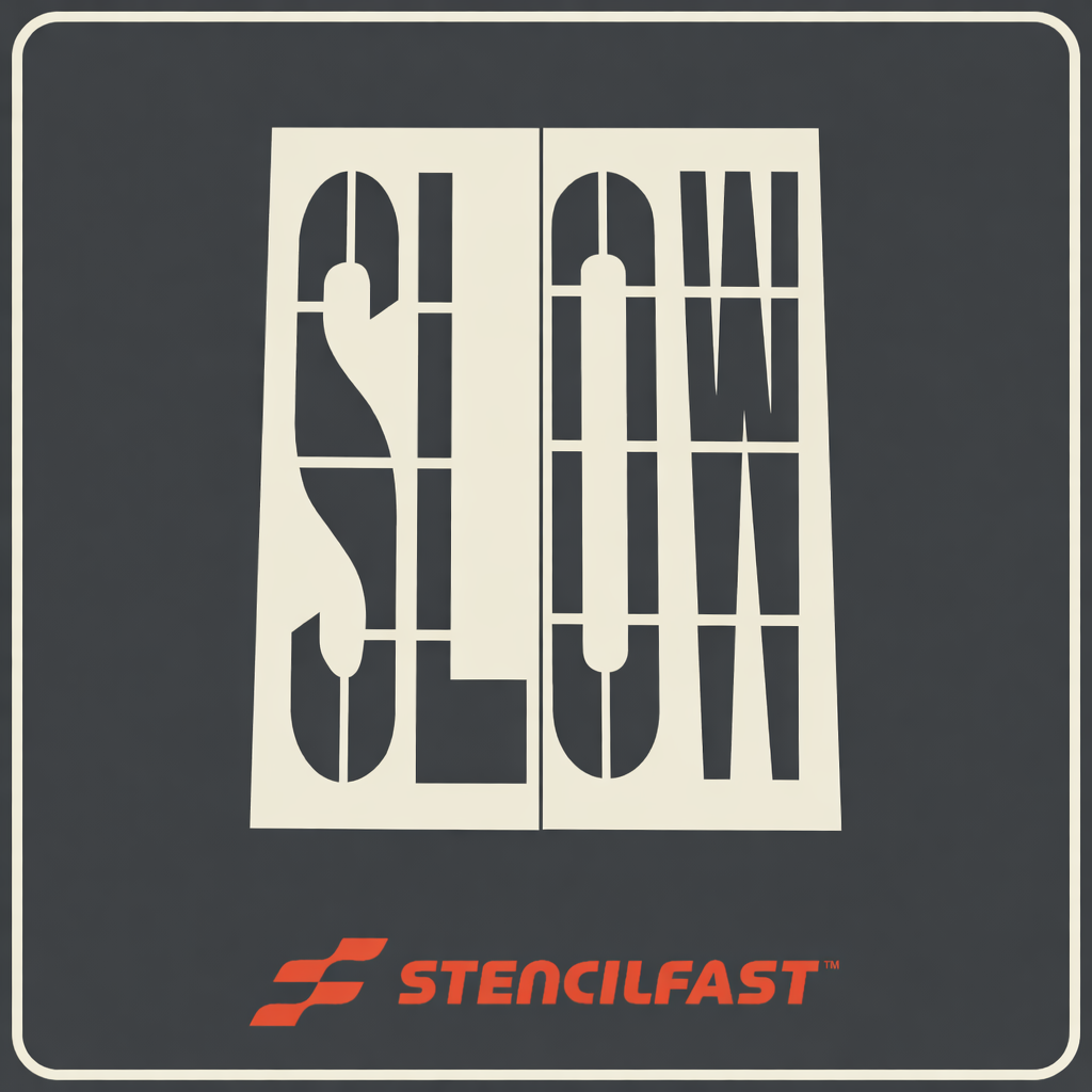 DOT Slow Stencil