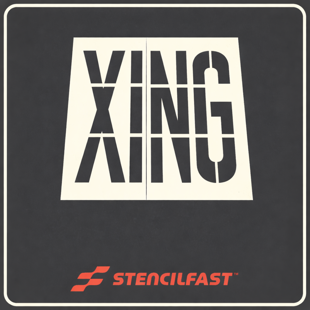 Transport Canada XING Stencil