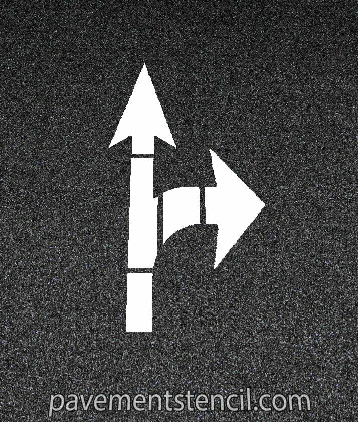 Amazon combination arrow stencil