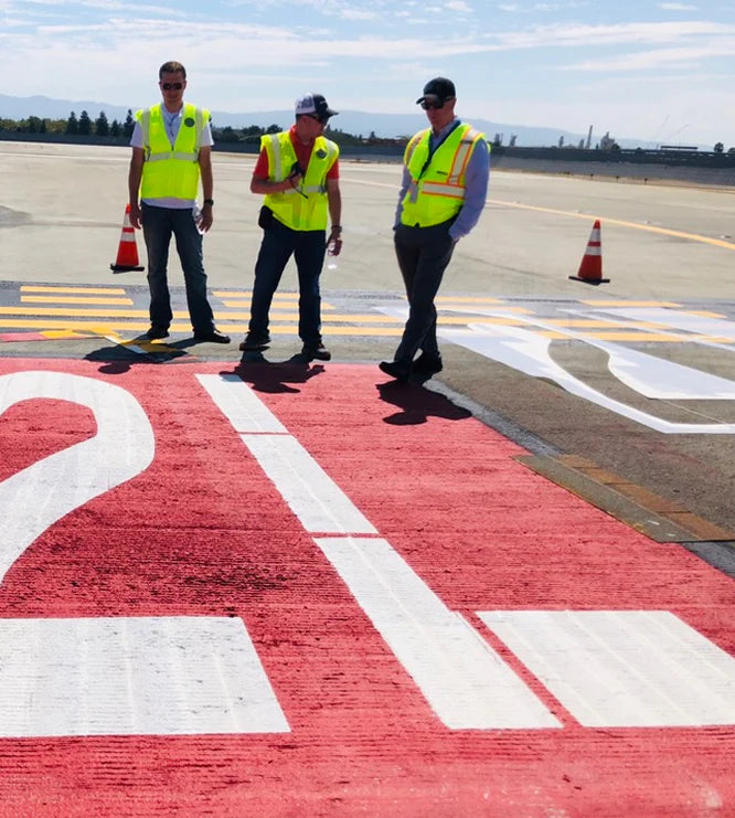 FAA Airport Letter and Number Stencils 144” (12 ft. Tall) TEST