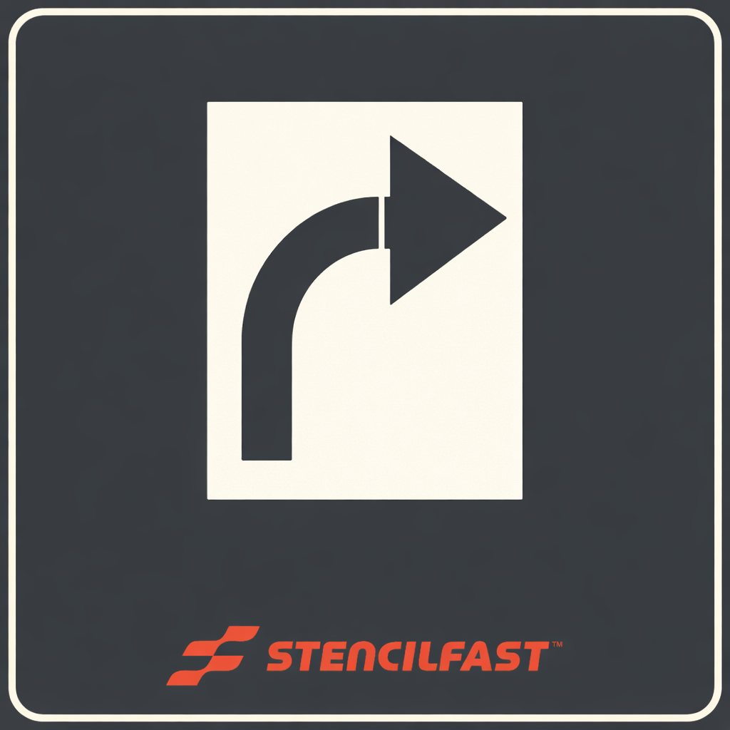 Chick-Fil-A Turn Arrow