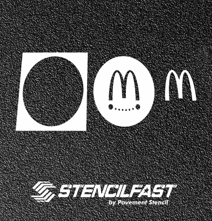 McDonald's McDelivery Stencil