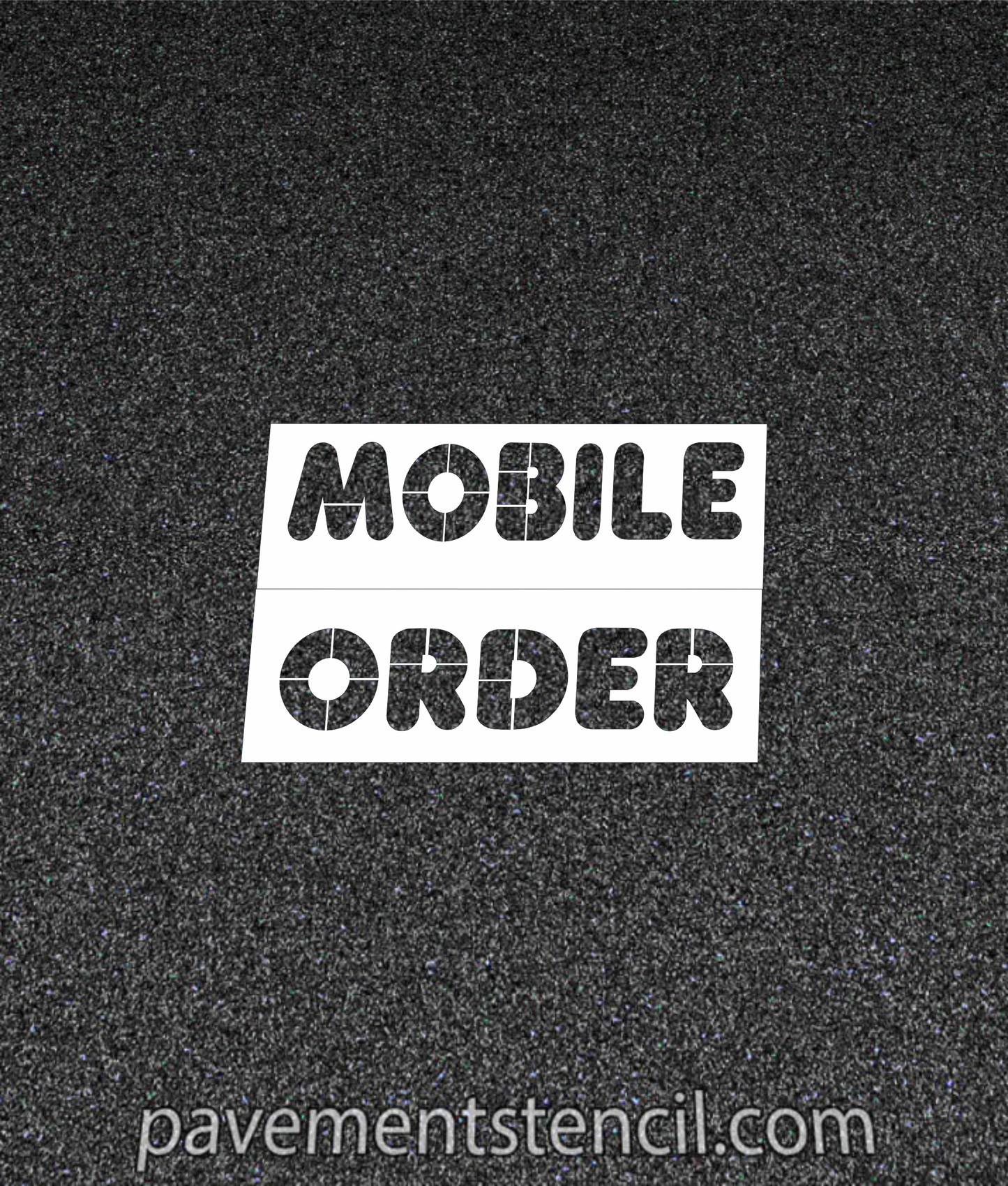 Dunkin' Mobile Order Stencil