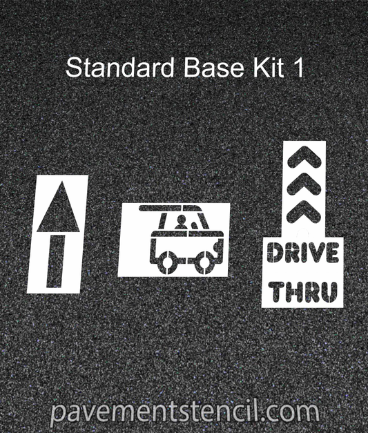 Dunkin' Standard Stencil Kit 1