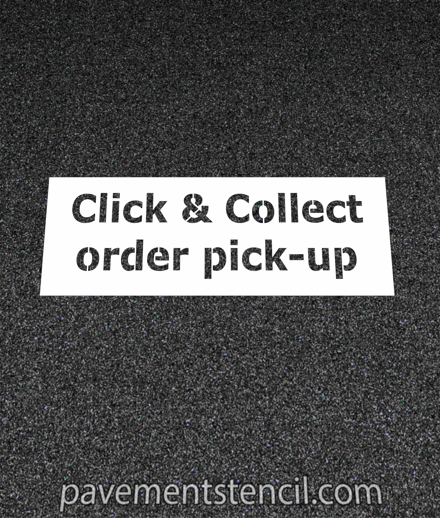 IKEA Click & Collect order pick up stencil