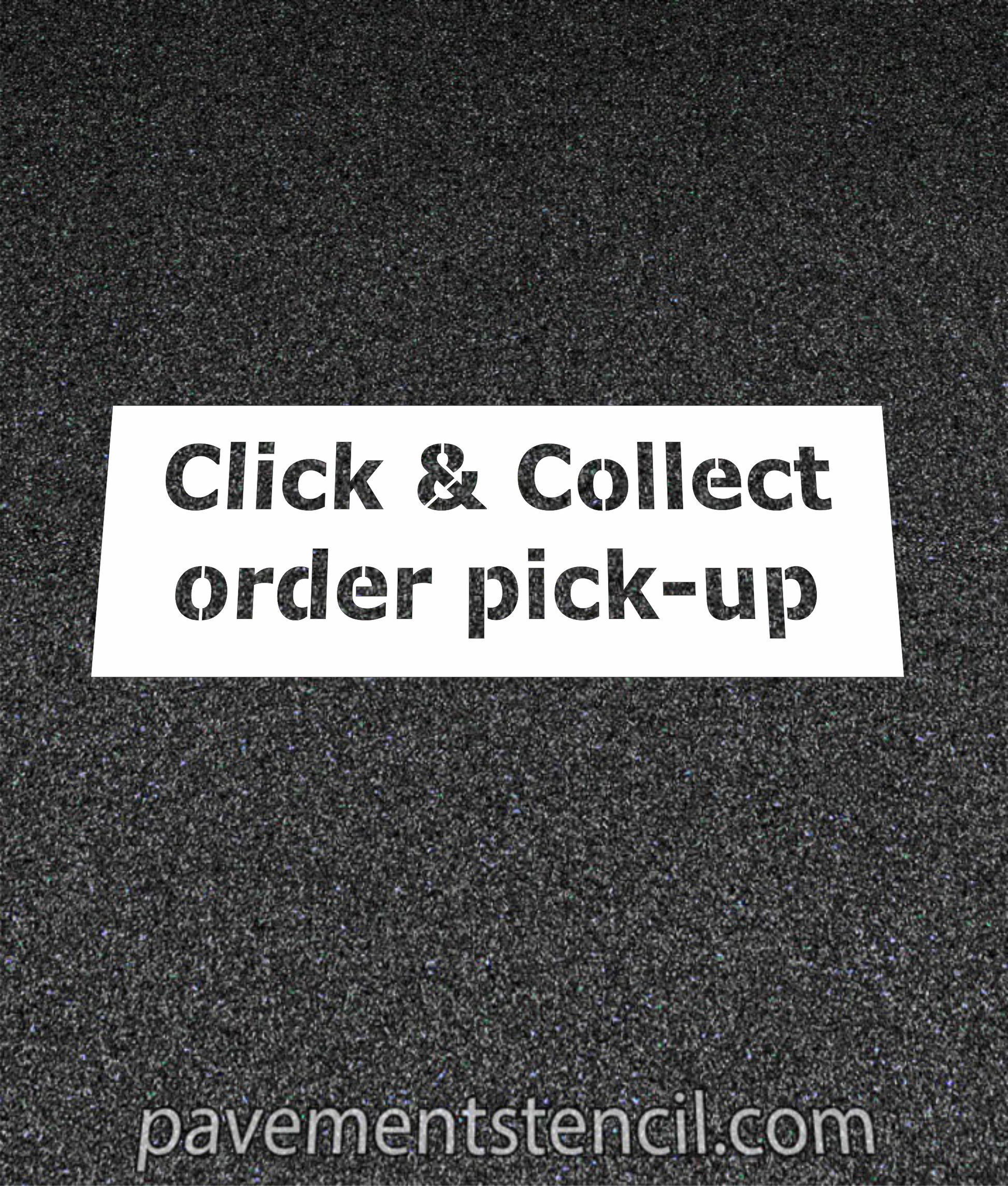 IKEA Click & Collect order pick up stencil