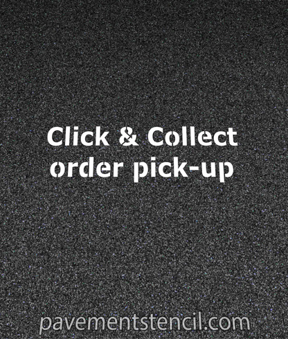 IKEA Click & Collect order pick up stencil