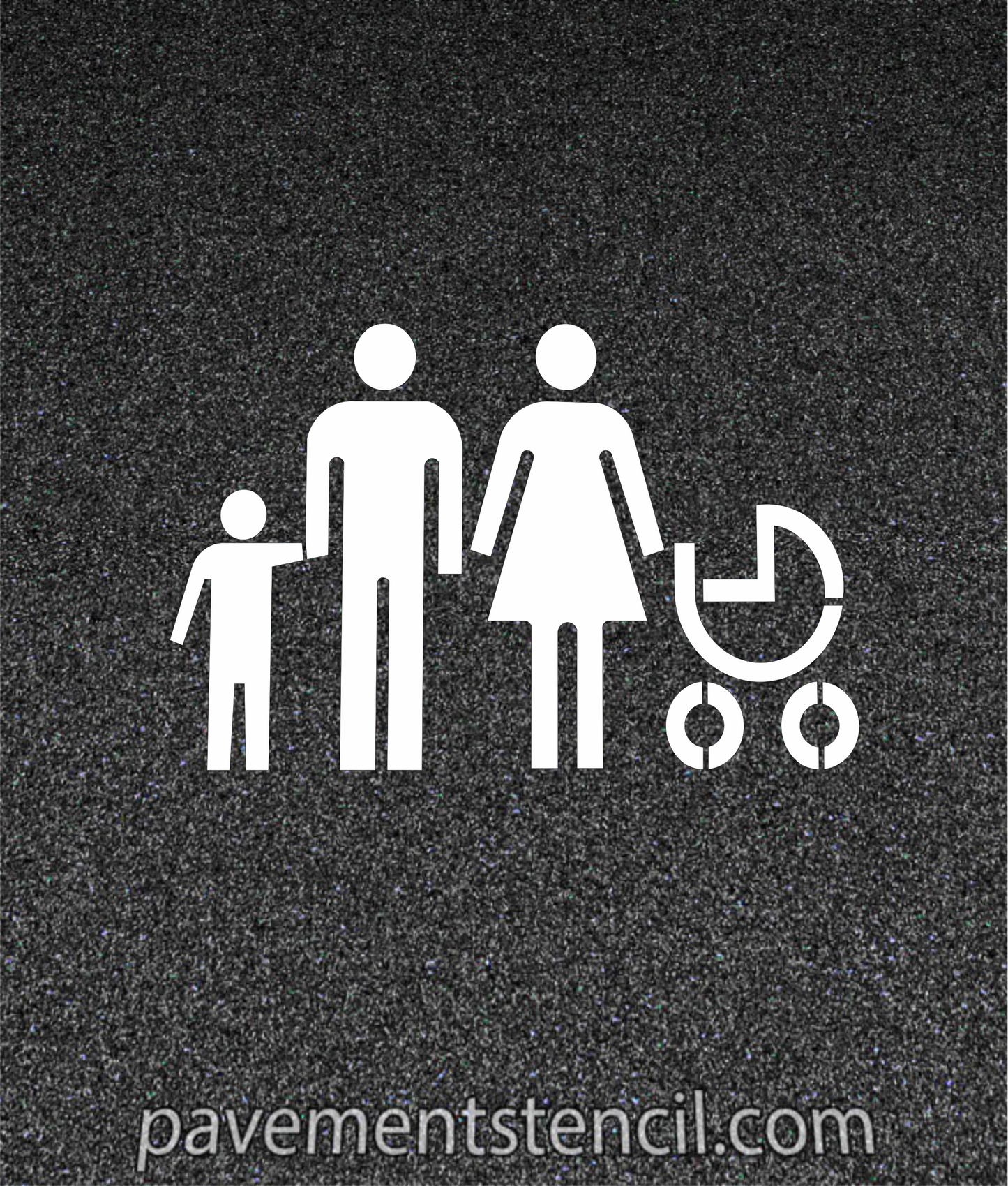 IKEA family parking stencil