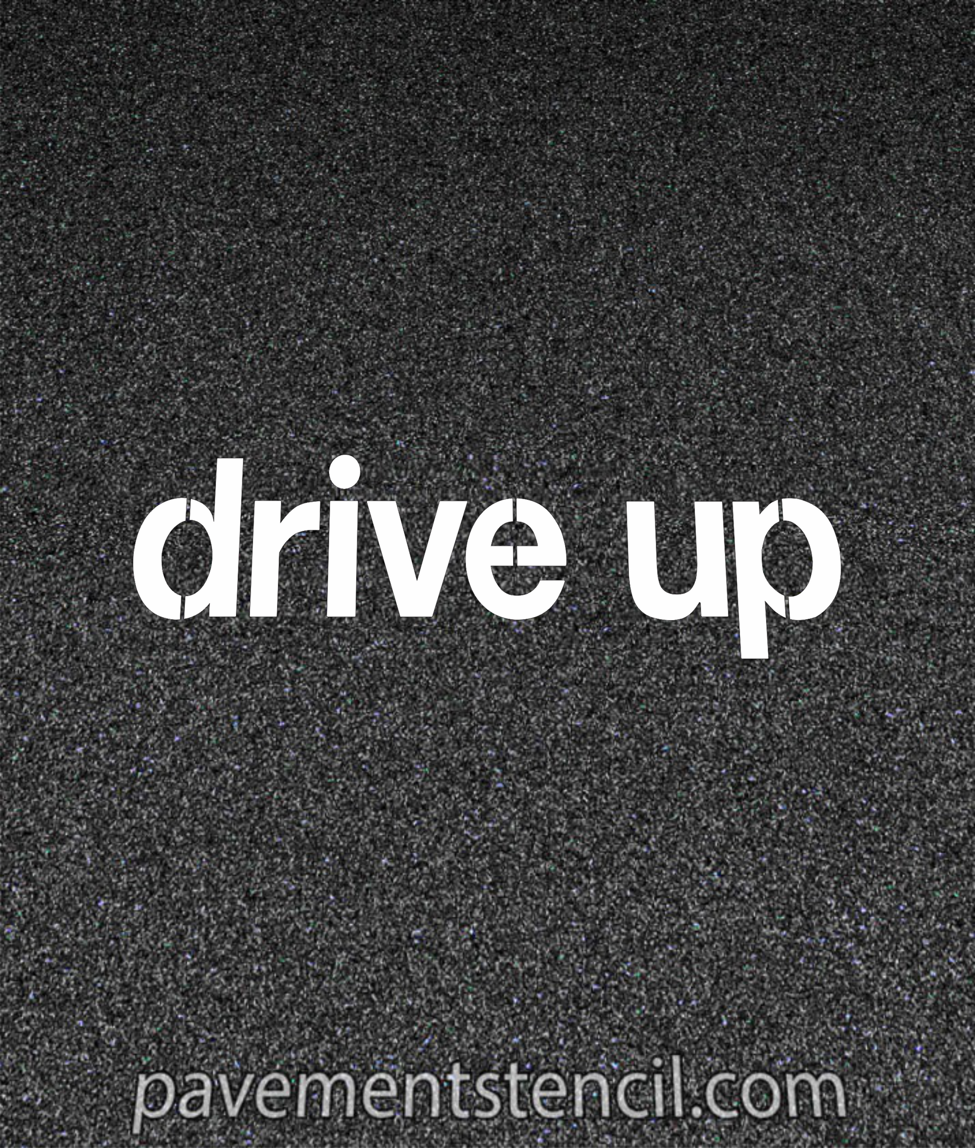 Target drive up stencil