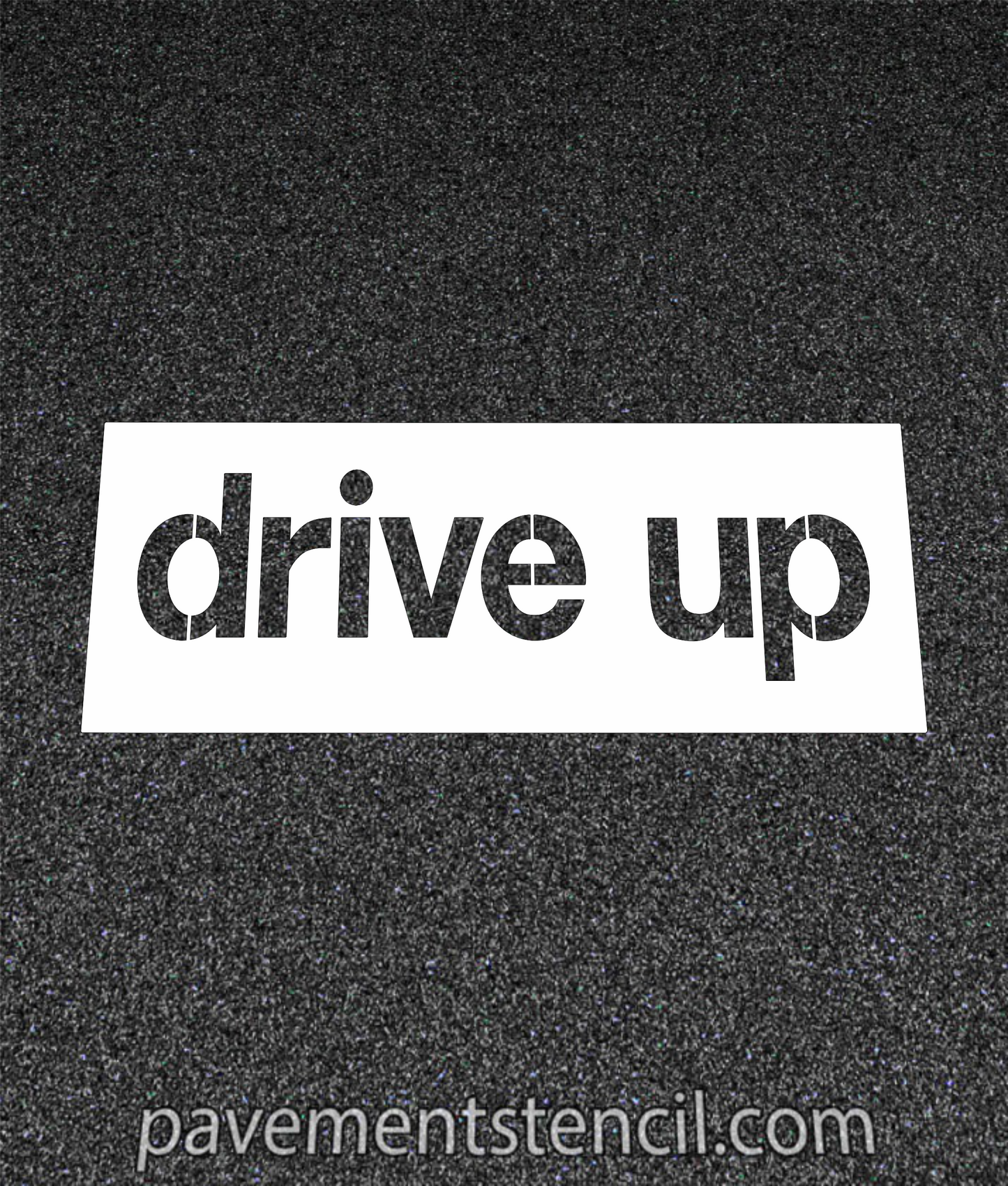 Target drive up stencil