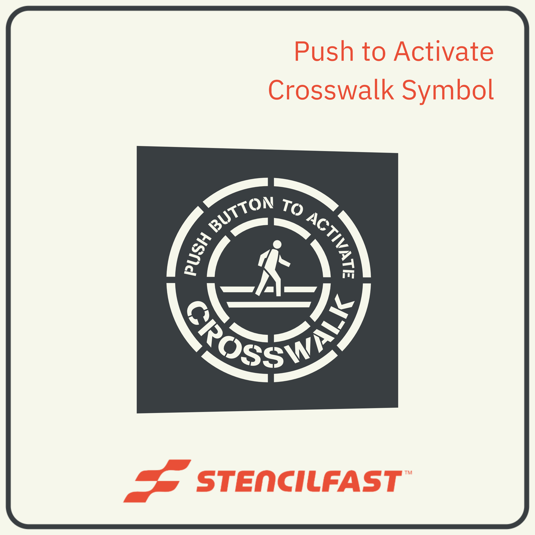 Crosswalk Stencils | StencilFast