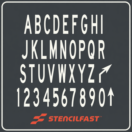 TP312 4 meter letters/numbers