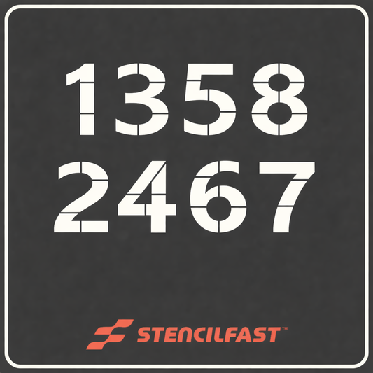 Walmart Pickup Numbers Stencils