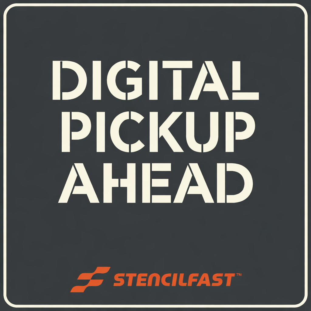 Chipotle Pickup Ahead Stencil