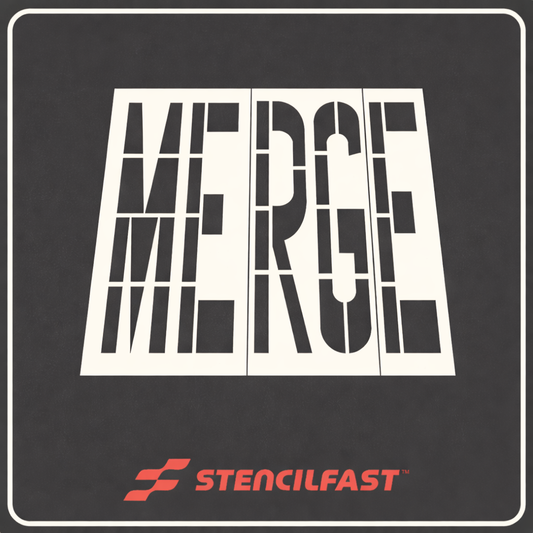 DOT Merge Stencil