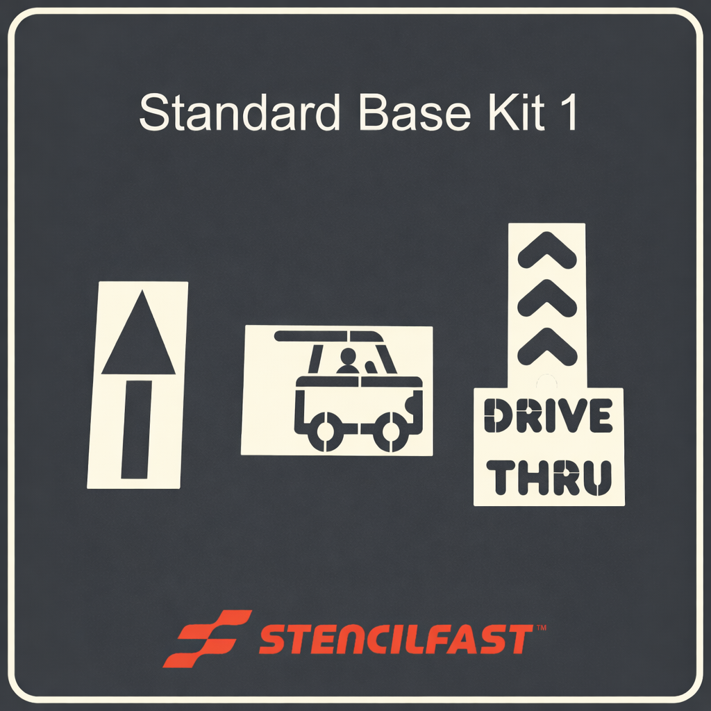 Dunkin' Standard Stencil Kit 1