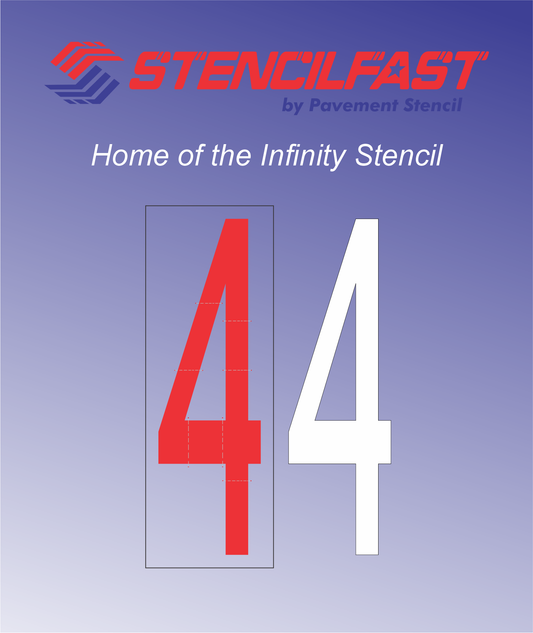 F.A.A. 144" SPHPS Infinity Stencils Meets Spec AC 5340-1M : Paragraph 1.3.9