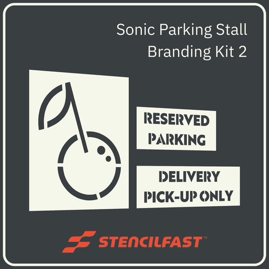 Sonic Parking Stall Branding Kit 2