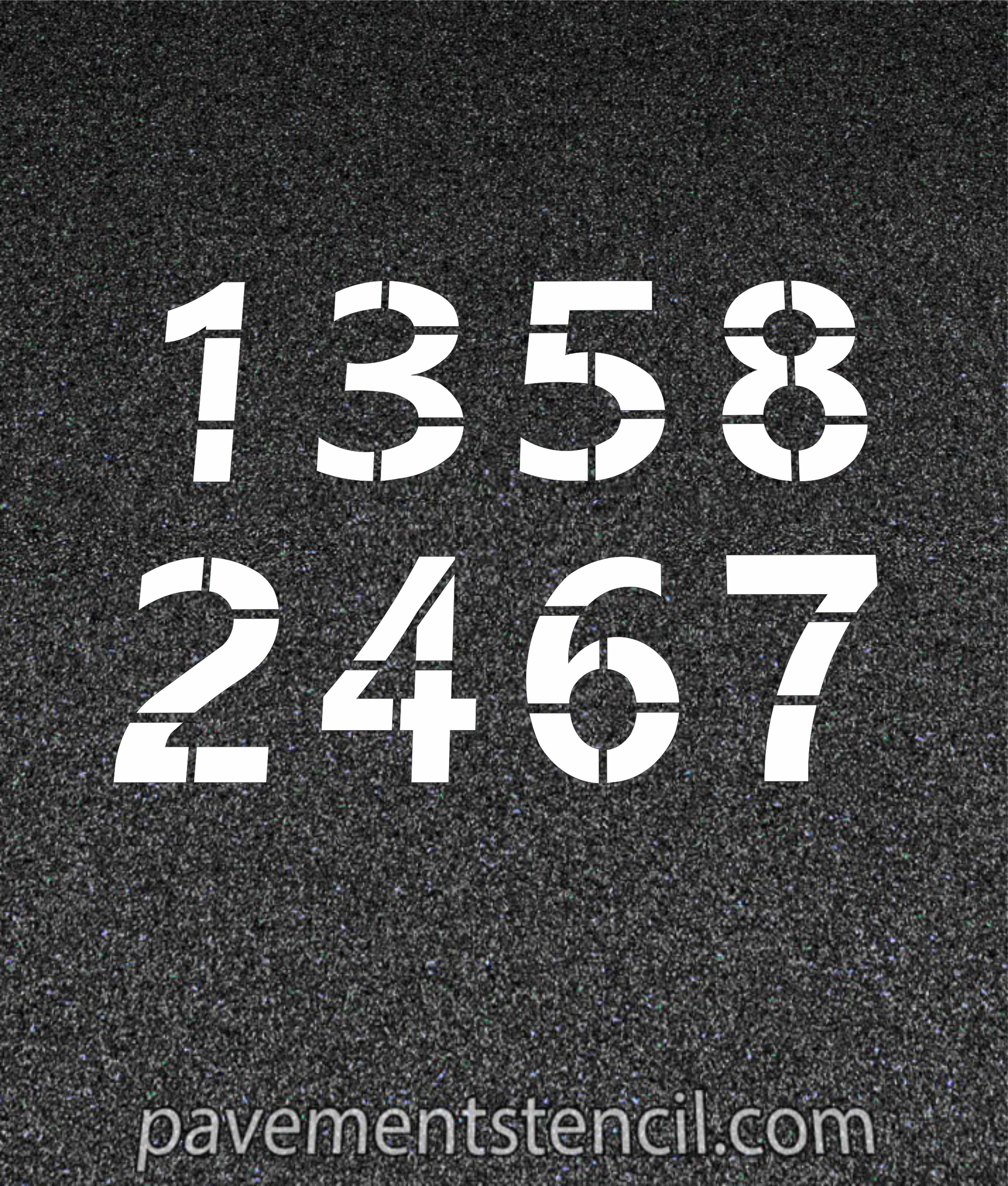 walmart-pickup-numbers-stencils-stencilfast for Free Printable 1 2 Inch Number Stencils Walmart Pickup Numbers Stencils | StencilFast for Free Printable 1 2 Inch Number Stencils