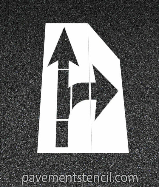 Amazon combination arrow stencil