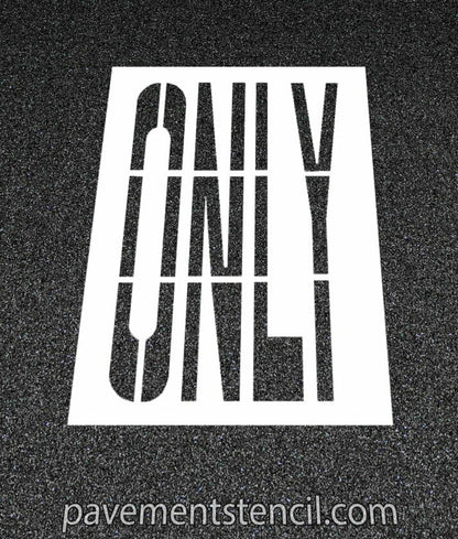 Only word stencil